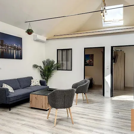 Le Loft Climatise - 6 Personnes - Entree Autonome