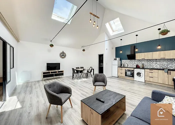 Apartamento Le Loft Climatisé - 6 Personnes - Entrée Autonome *