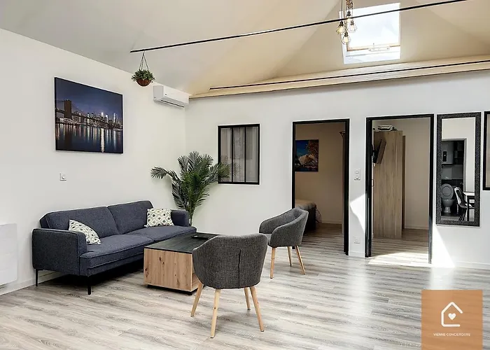 Le Loft Climatisé - 6 Personnes - Entrée Autonome