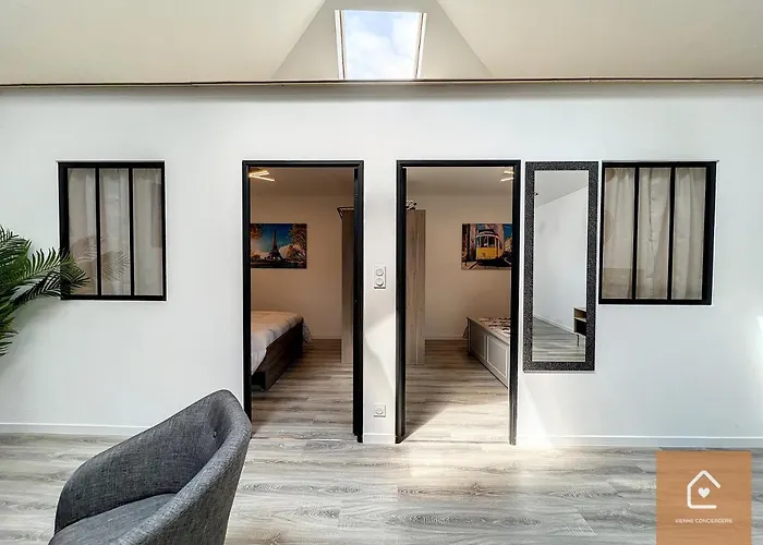 Le Loft Climatisé - 6 Personnes - Entrée Autonome * Châtellerault